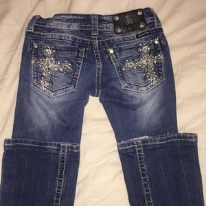 RESERVED Miss me jeans size 25 boot cut